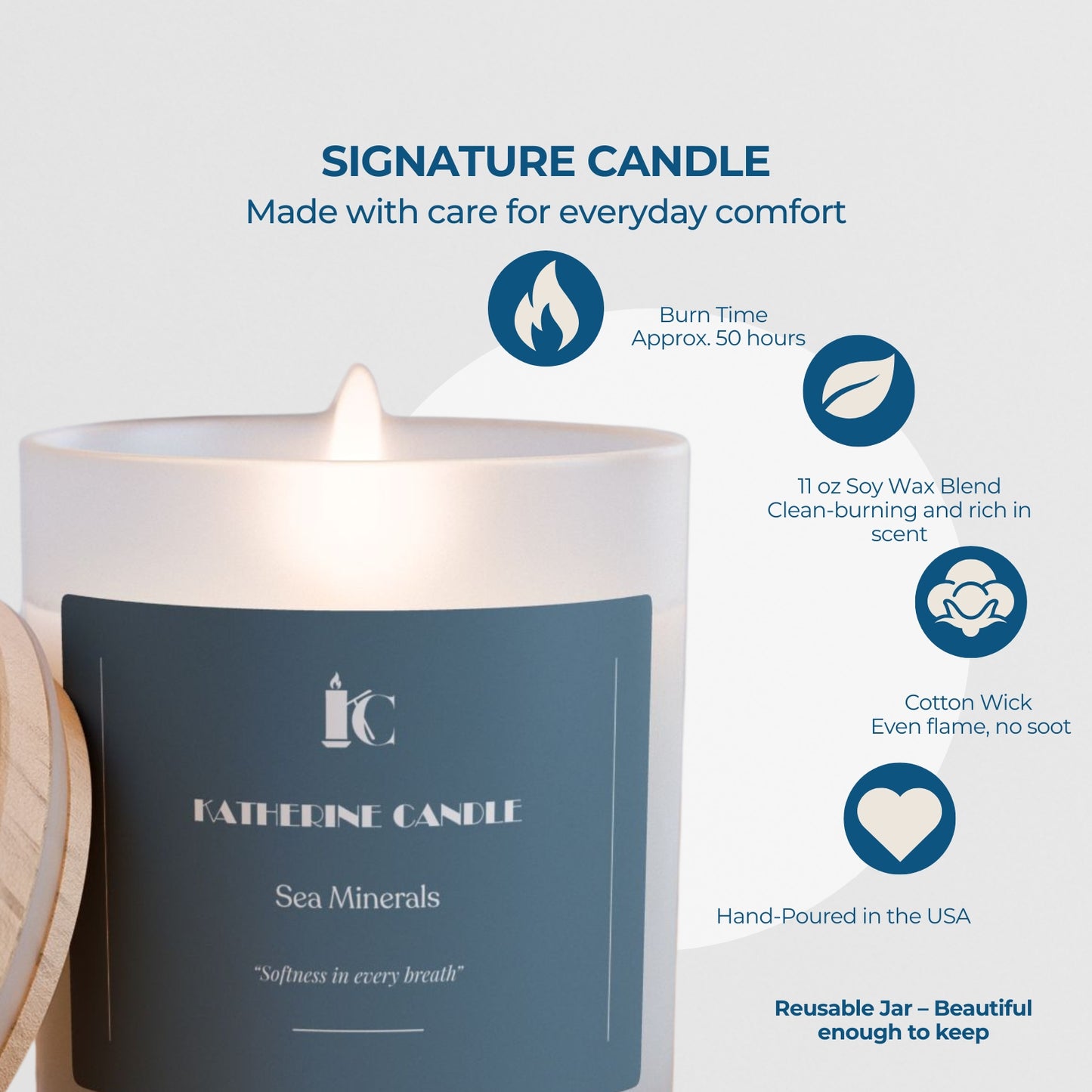 Sea Minerals - KATHERINE CANDLE