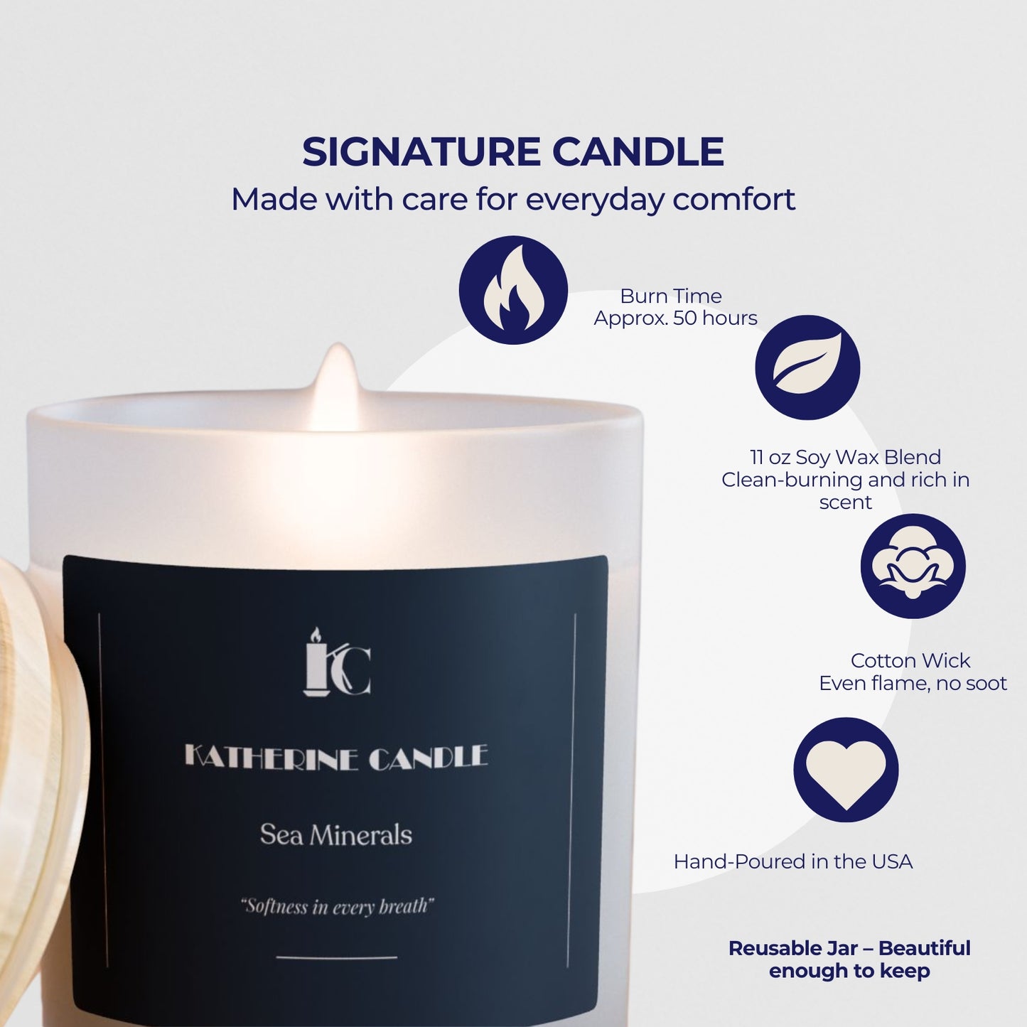 Sea Minerals Depth - KATHERINE CANDLE