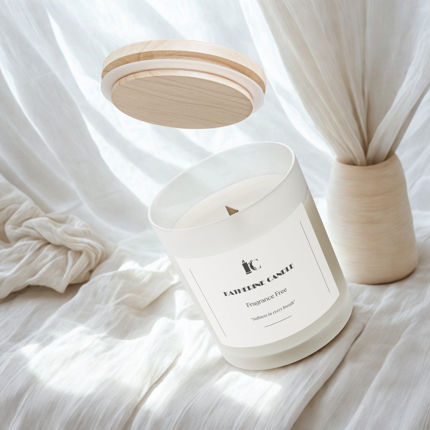 Fragrance Free Linen - KATHERINE CANDLE