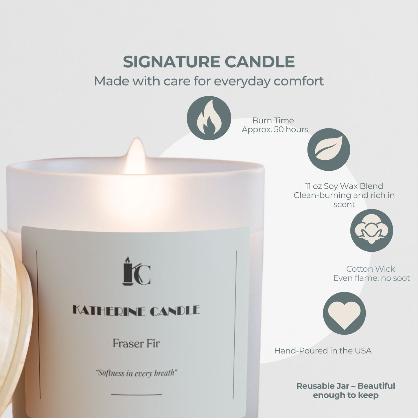Fraser Fir Heaven - KATHERINE CANDLE