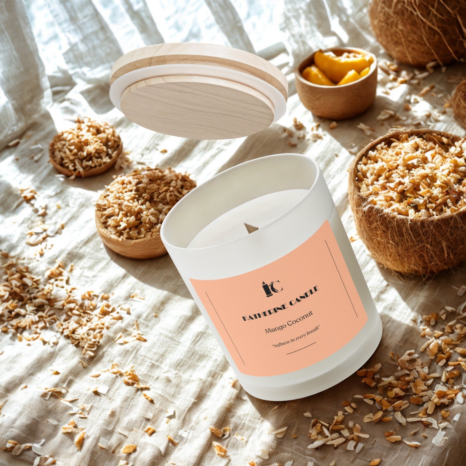 Mango Coconut Bliss - KATHERINE CANDLE